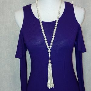 Michael Kors purple top size XS